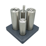 4'lü Çapraz Baharatlık(Mat Paslanmaz)